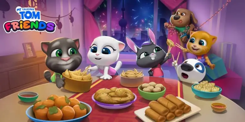 characters in my talking tom friends