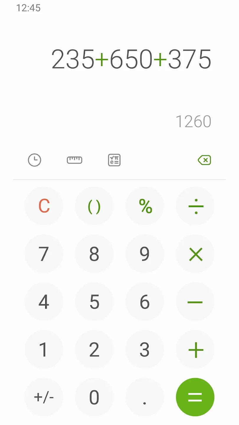 Samsung Calculator 1