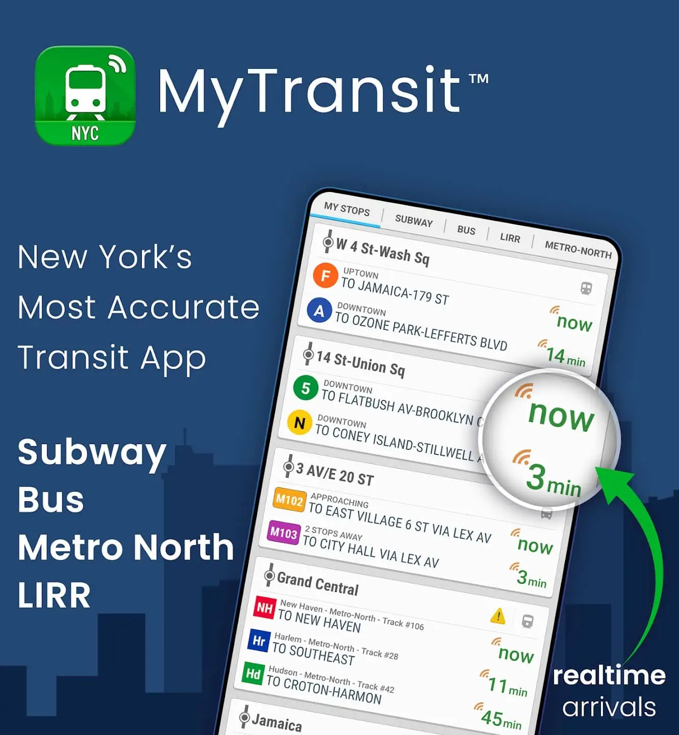 MyTransit NYC Subway & MTA Bus01