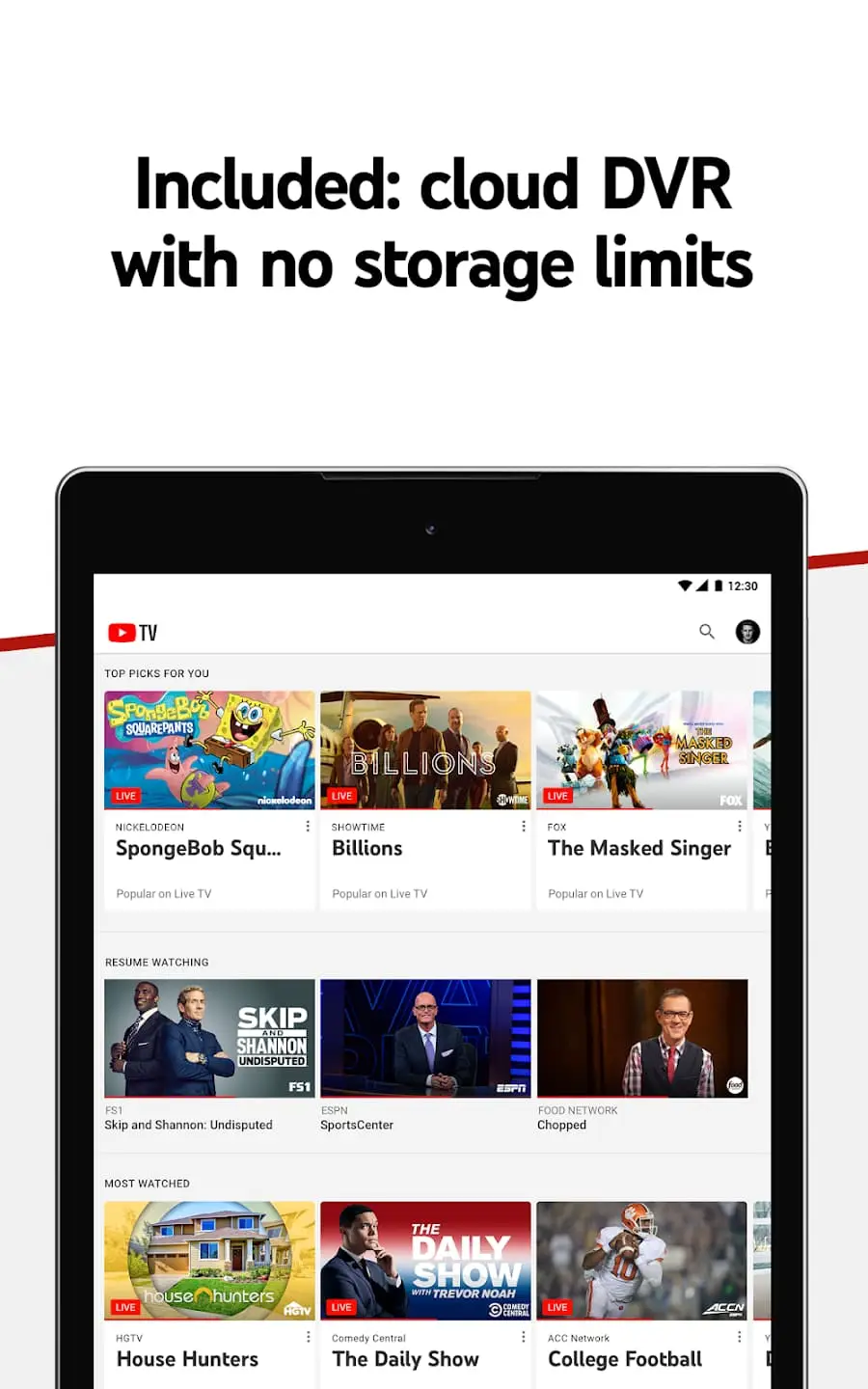 YouTube TV13